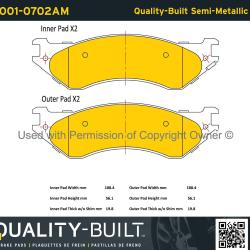 QUALITY-BUILT 10010702AM