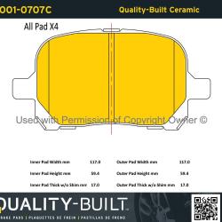 QUALITY-BUILT 10010707C