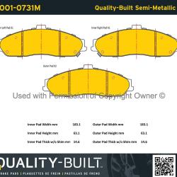 QUALITY-BUILT 10010731M