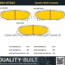 QUALITY-BUILT 10010732C