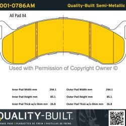 QUALITY-BUILT 10010786AM