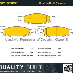 QUALITY-BUILT 10010790C