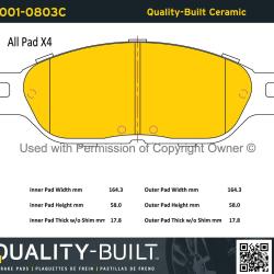 QUALITY-BUILT 10010803C
