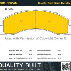 QUALITY-BUILT 10010824M