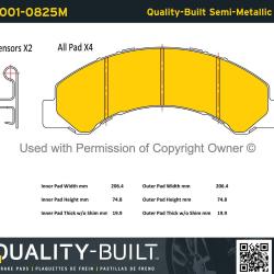 QUALITY-BUILT 10010825M