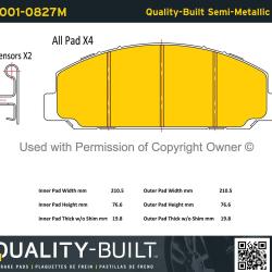 QUALITY-BUILT 10010827M