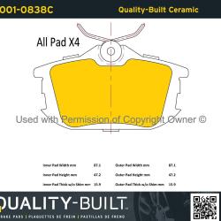 QUALITY-BUILT 10010838C