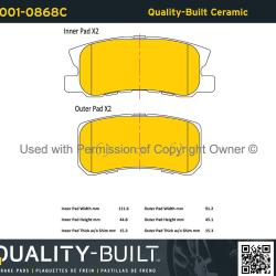 QUALITY-BUILT 10010868C