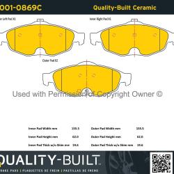 QUALITY-BUILT 10010869C