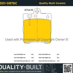 QUALITY-BUILT 10010876C