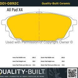 QUALITY-BUILT 10010892C