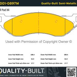 QUALITY-BUILT 10010897M
