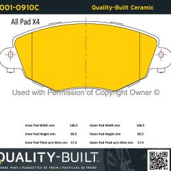 QUALITY-BUILT 10010910C