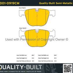 QUALITY-BUILT 10010919CM