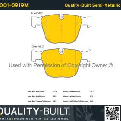 QUALITY-BUILT 10010919M