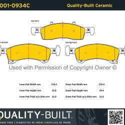 QUALITY-BUILT 10010934C