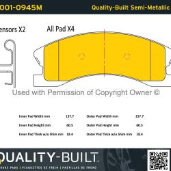 QUALITY-BUILT 10010945M