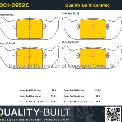 QUALITY-BUILT 10010952C