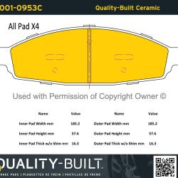 QUALITY-BUILT 10010953C