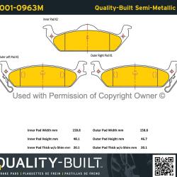 QUALITY-BUILT 10010963M