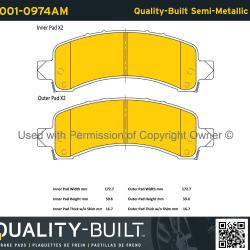 QUALITY-BUILT 10010974AM