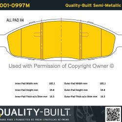 QUALITY-BUILT 10010997M