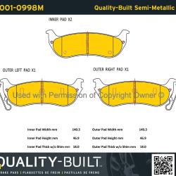 QUALITY-BUILT 10010998M