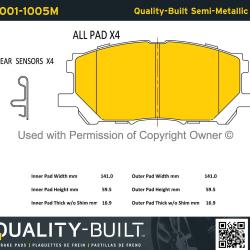 QUALITY-BUILT 10011005M
