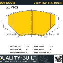 QUALITY-BUILT 10011009M