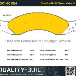 QUALITY-BUILT 10011010M