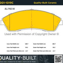 QUALITY-BUILT 10011019C