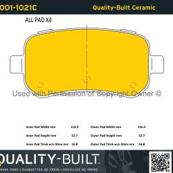 QUALITY-BUILT 10011021C