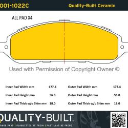 QUALITY-BUILT 10011022C