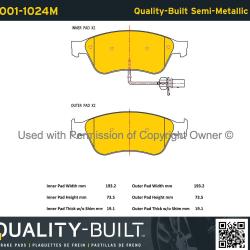 QUALITY-BUILT 10011024M