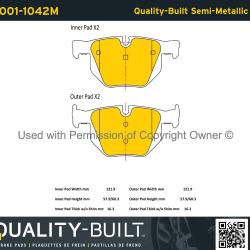 QUALITY-BUILT 10011042M