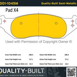 QUALITY-BUILT 10011045M