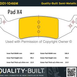 QUALITY-BUILT 10011046M