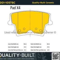 QUALITY-BUILT 10011057BC
