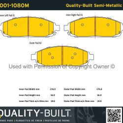 QUALITY-BUILT 10011080M