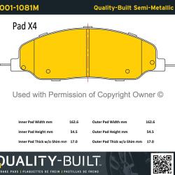 QUALITY-BUILT 10011081M
