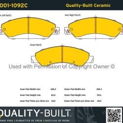 QUALITY-BUILT 10011092C