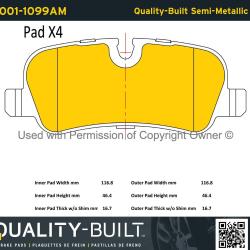 QUALITY-BUILT 10011099AM