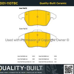 QUALITY-BUILT 10011107BC