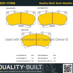 QUALITY-BUILT 10011119M