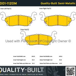 QUALITY-BUILT 10011120M