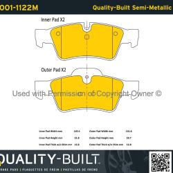 QUALITY-BUILT 10011122M