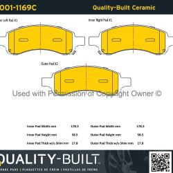 QUALITY-BUILT 10011169C