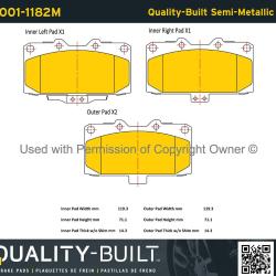 QUALITY-BUILT 10011182M