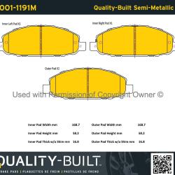 QUALITY-BUILT 10011191M