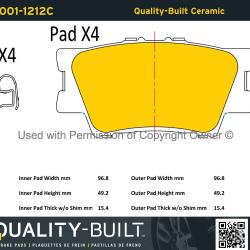 QUALITY-BUILT 10011212C